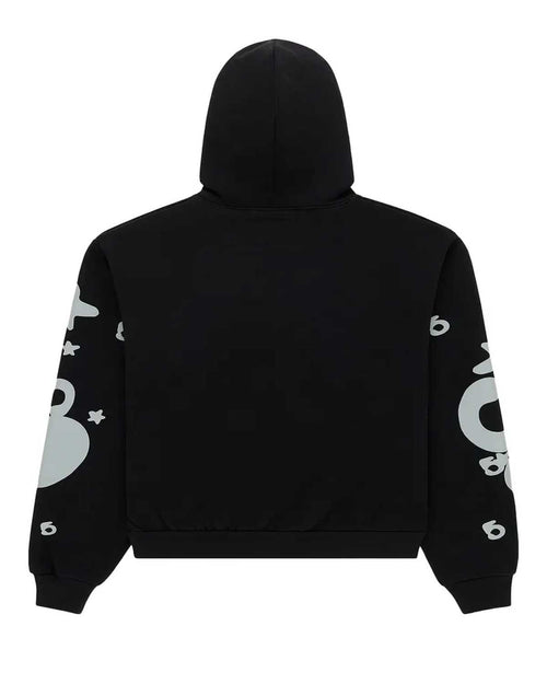Sp5der Beluga 3M Reflective Hoodie Black