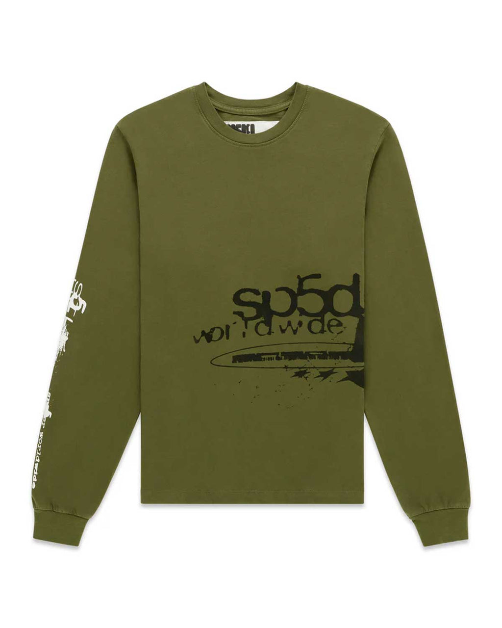 Sp5der Pure Energy L/S Tee Chive