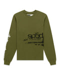Sp5der Pure Energy L/S Tee Chive